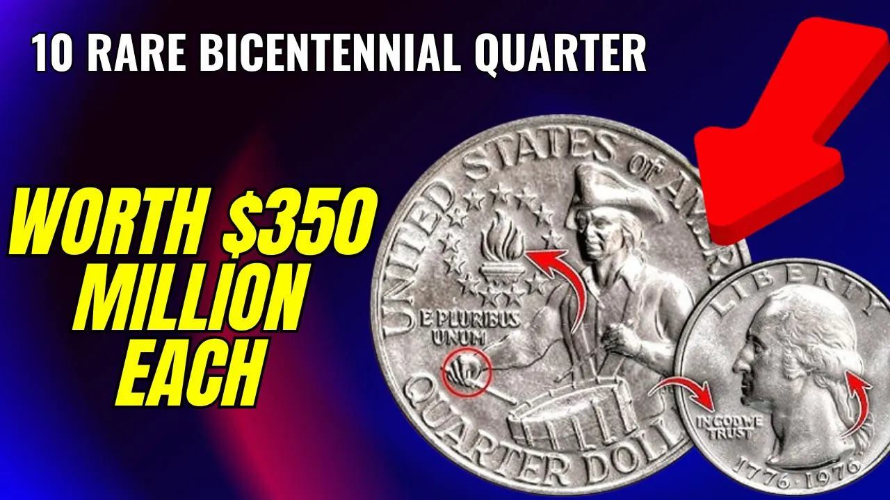 10 Rare Bicentennial Quarter