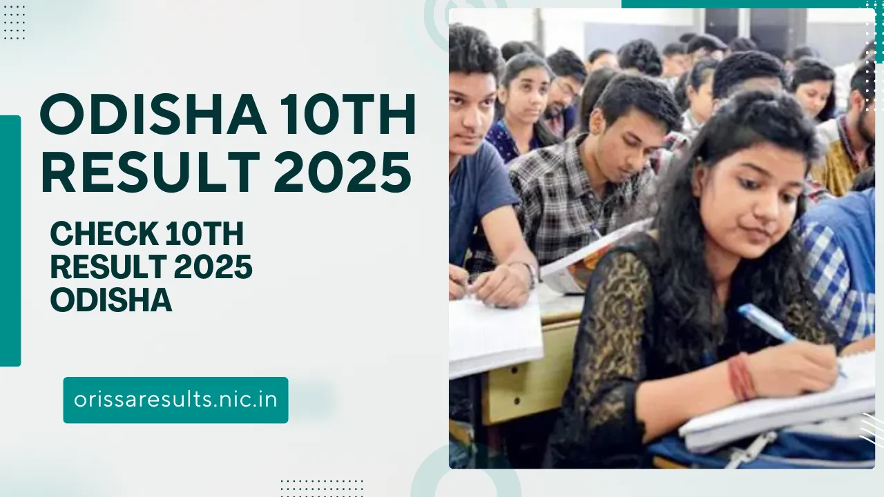 Odisha 10th Result 2025