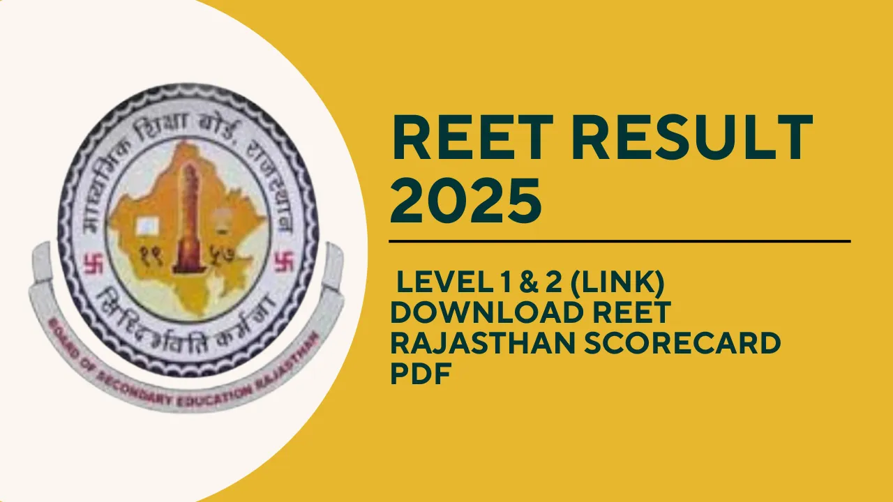 REET Result 2025
