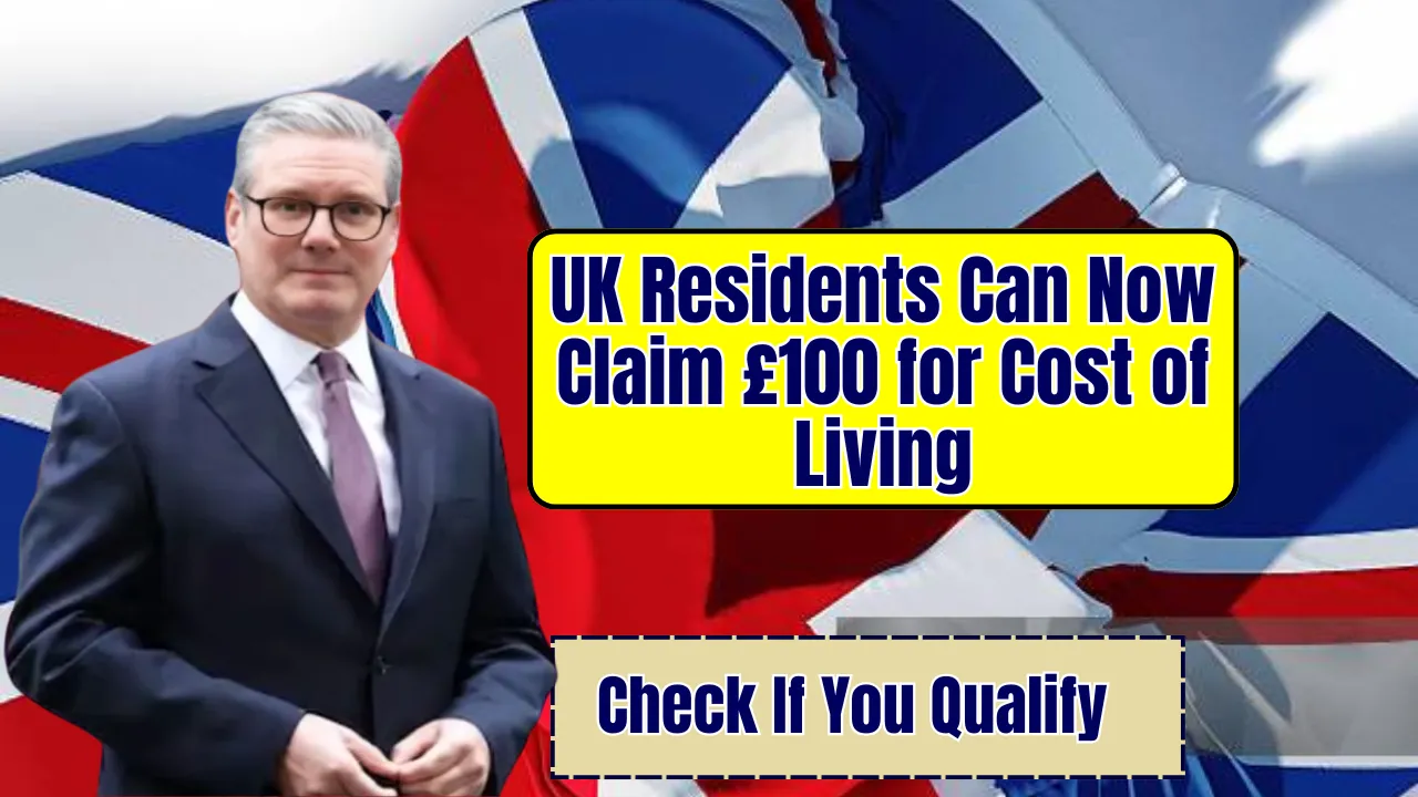 UK Residents Can Now Claim £100 for Cost of Living