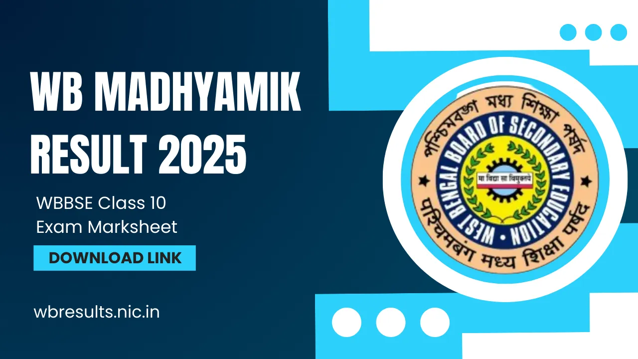 WB Madhyamik Result 2025