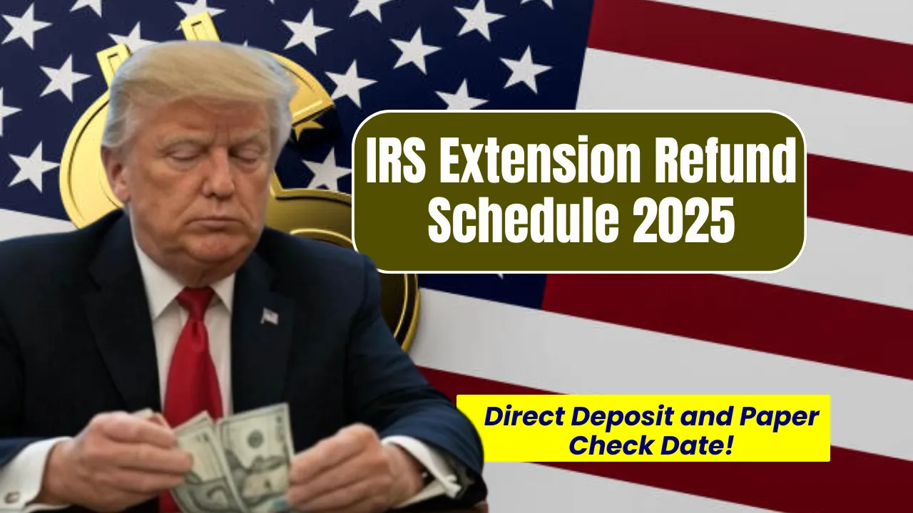 IRS Extension Refund Schedule 2025